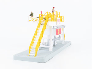 O Scale MTH Rail King 30-9141 Shell Operating Storage Tank Station