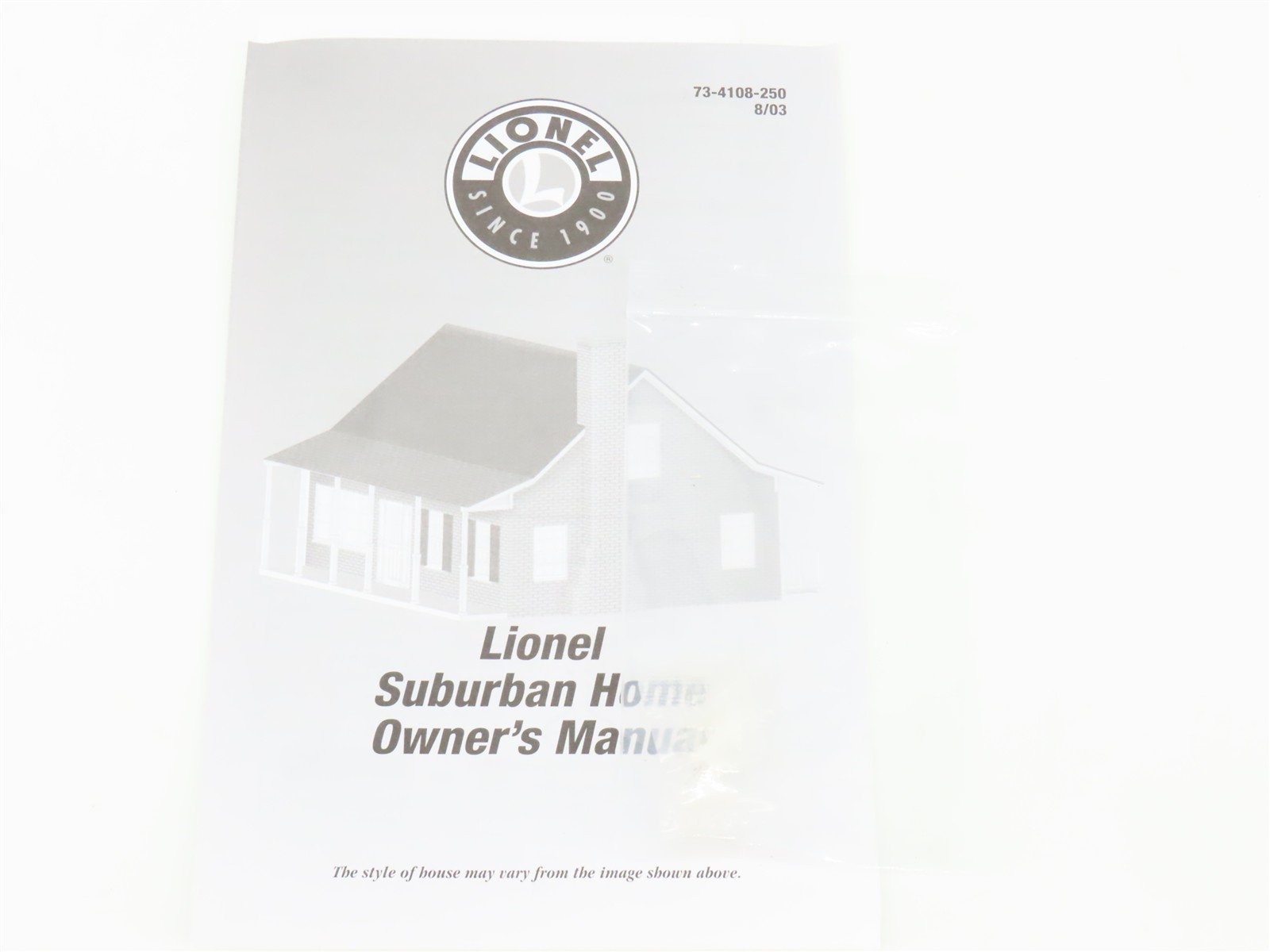 O 1/48 Scale Lionel Lionelville 6-34111 Deluxe Fieldstone House