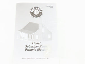 O 1/48 Scale Lionel Lionelville 6-34111 Deluxe Fieldstone House