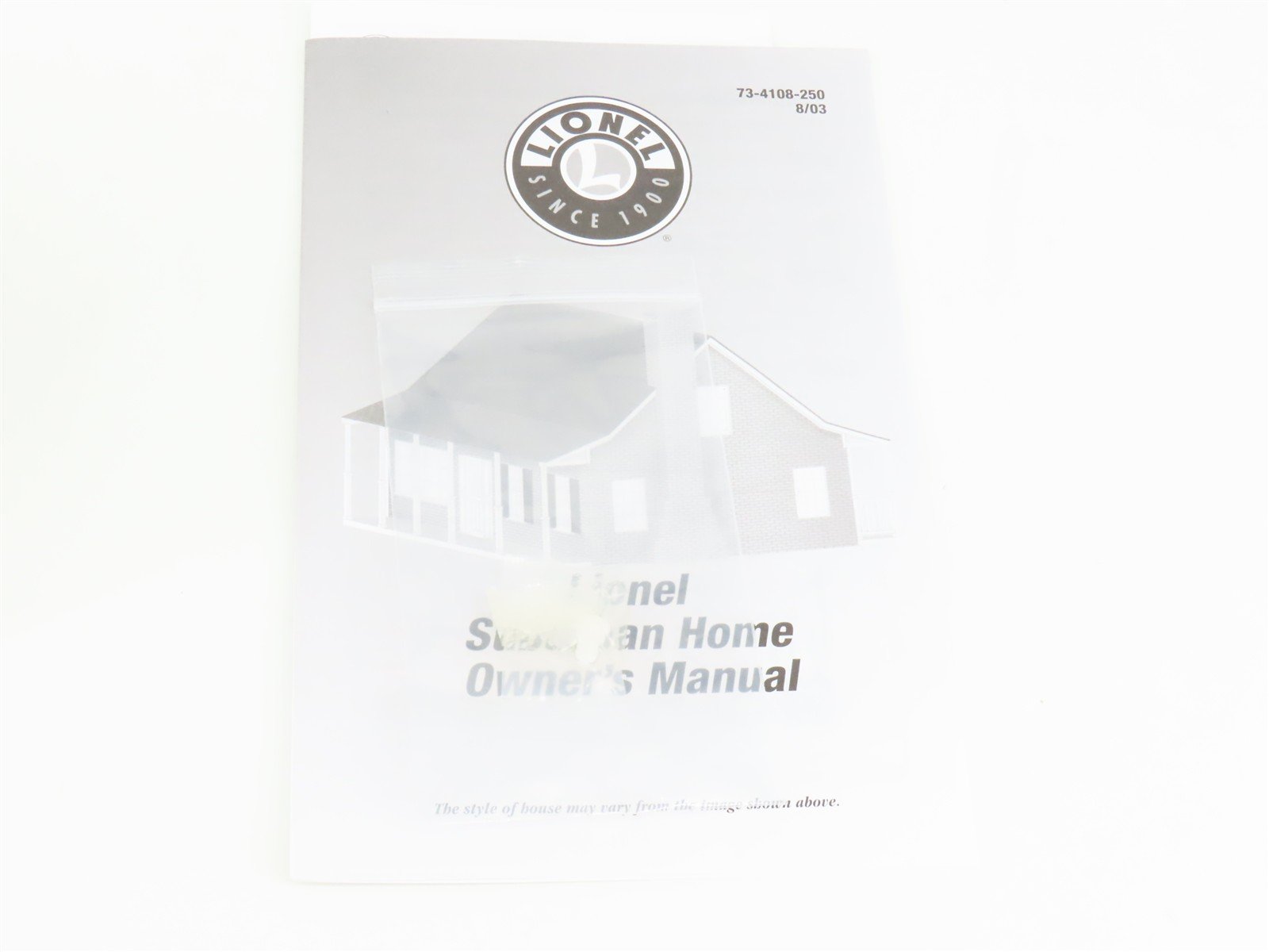 O 1/48 Scale Lionel Lionelville 6-34111 Deluxe Fieldstone House
