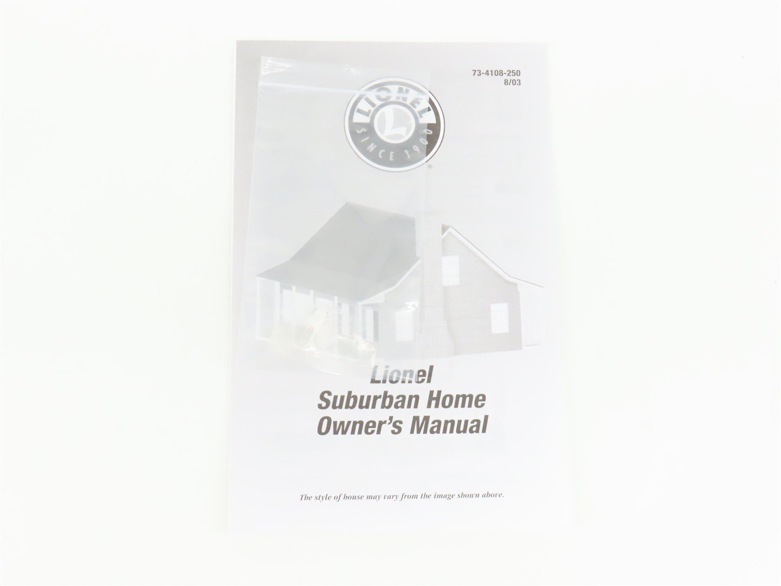 O 1/48 Scale Lionel Lionelville 6-34109 Large Suburban House I
