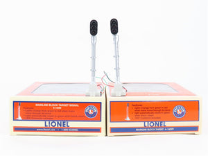 LOT of 2 O Scale Lionel 6-14099 Mainline Block Target Signals