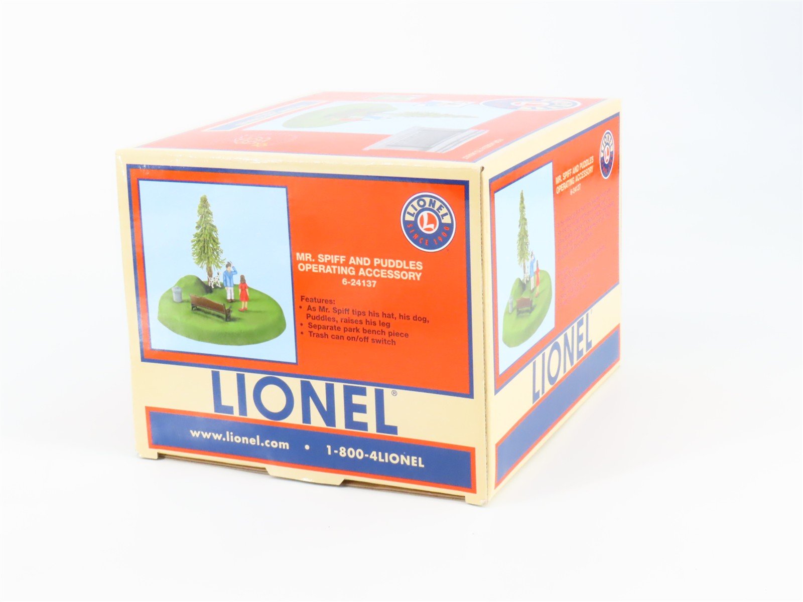 O Scale Lionel 6-24137 Mr. Spiff & Puddles Operating Scenery