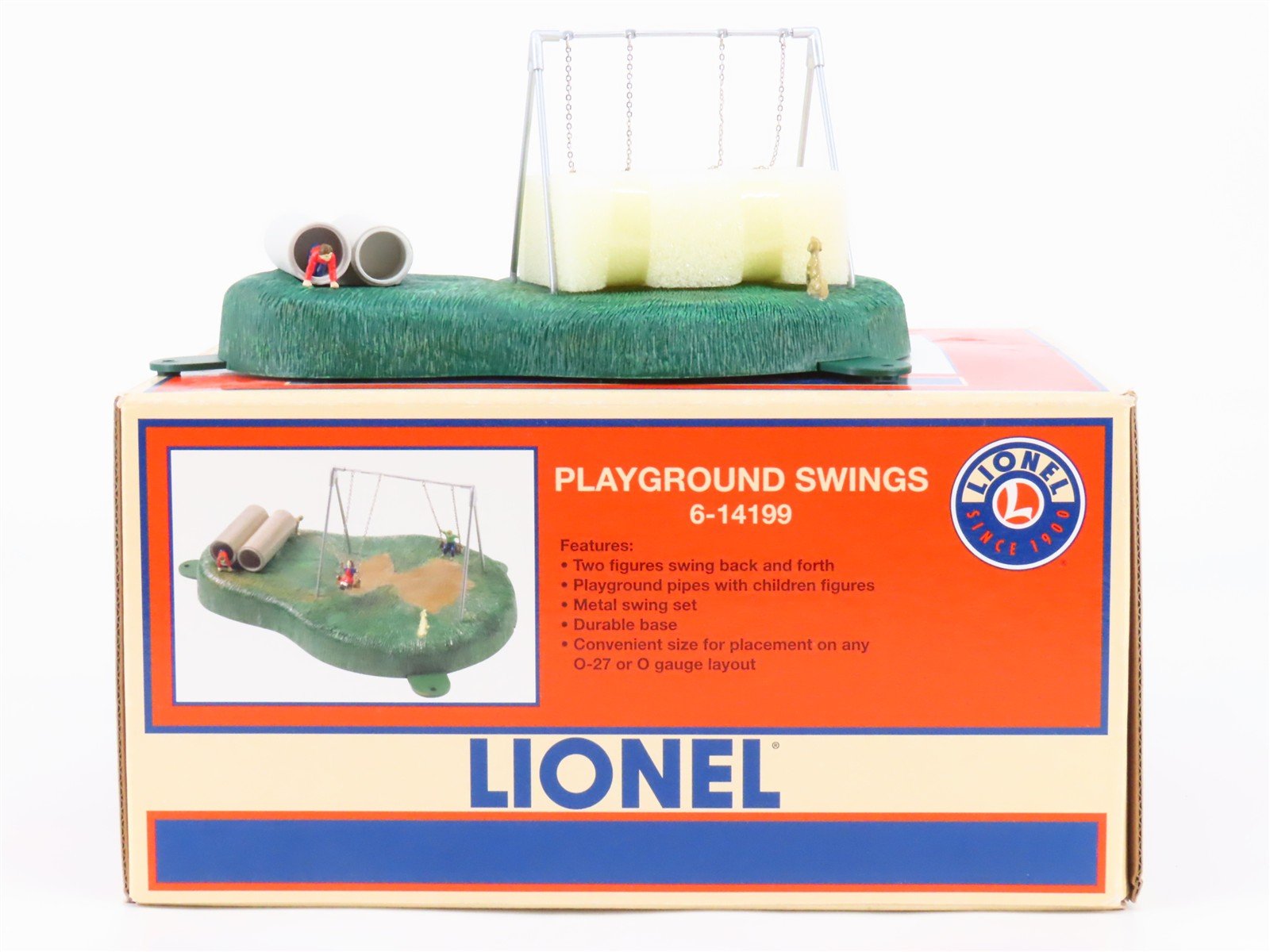 O Scale Lionel 6-14199 Playground Swings Operating Scenery