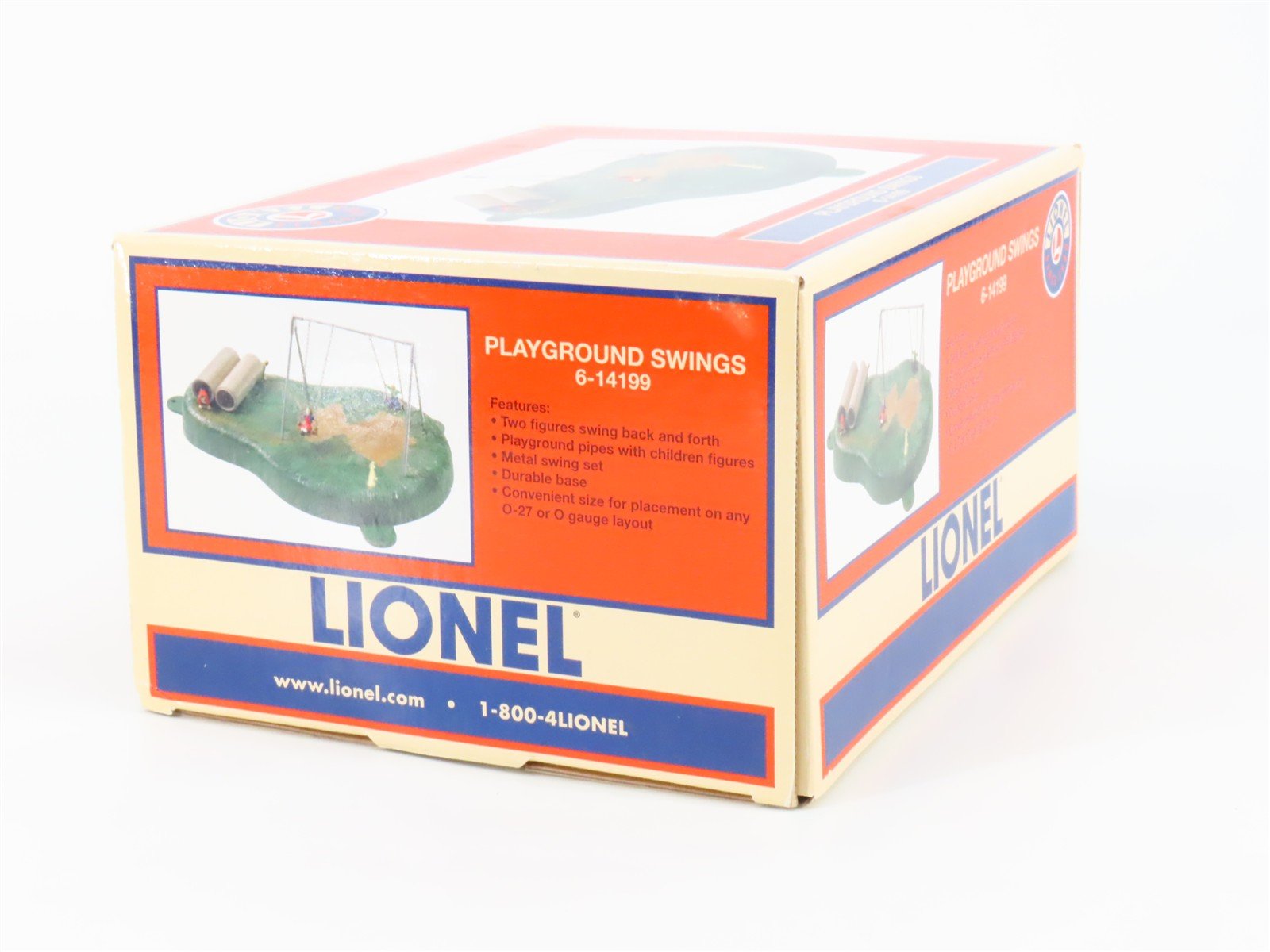 O Scale Lionel 6-14199 Playground Swings Operating Scenery