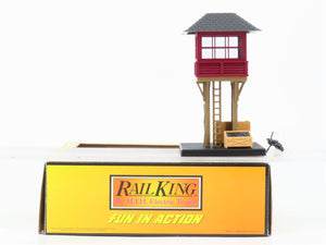 O Scale MTH Rail King 30-9097 Brown & Black Elevated Gate Tower