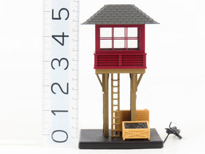O Scale MTH Rail King 30-9097 Brown & Black Elevated Gate Tower