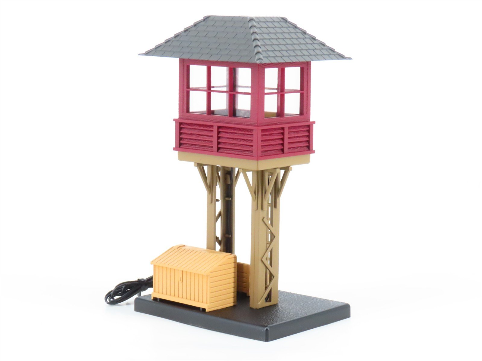 O Scale MTH Rail King 30-9097 Brown & Black Elevated Gate Tower