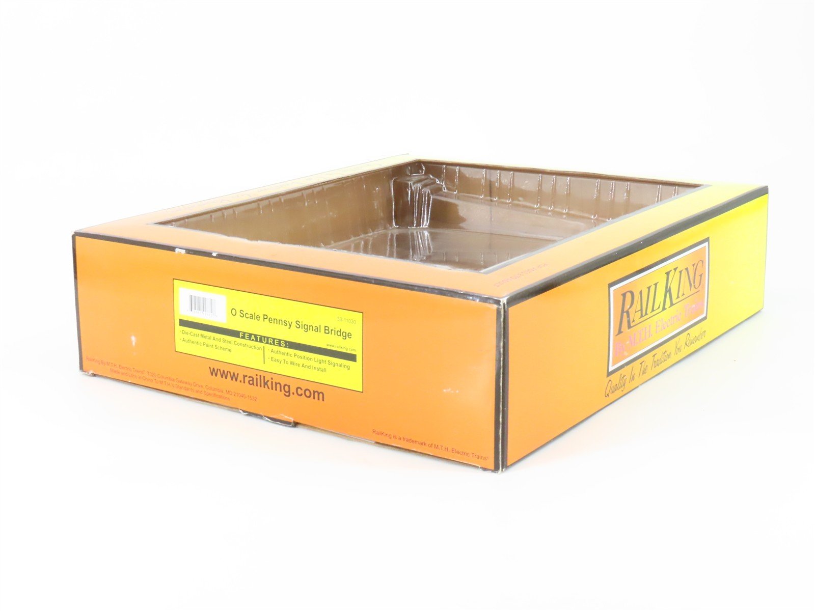O Scale MTH Rail King 30-11030 Pennsy Signal Bridge