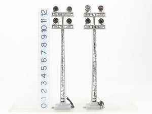 O Scale MTH Rail King 30-11039 Floodlight Tower 2-Piece Set
