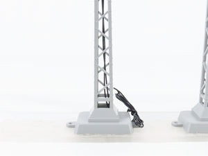 O Scale MTH Rail King 30-11039 Floodlight Tower 2-Piece Set