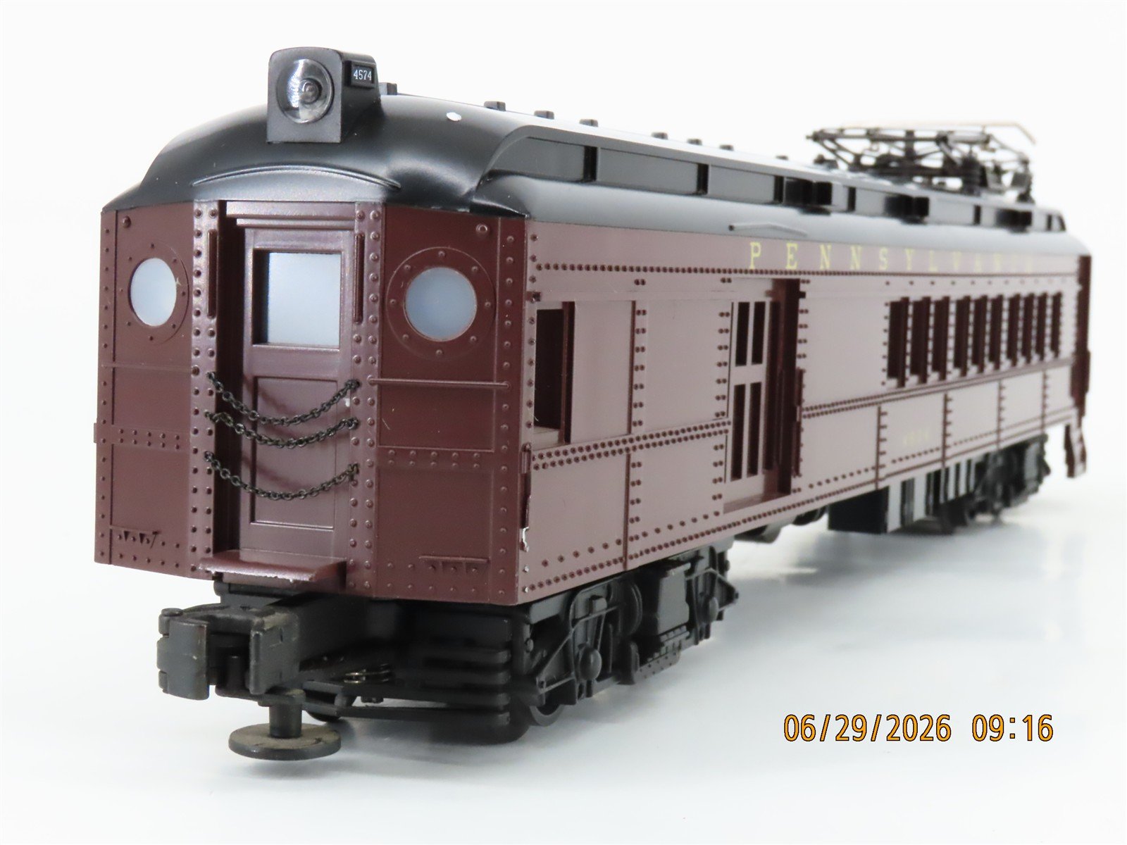O Gauge 3-Rail Lionel 6-18306 PRR Pennsylvania Commuter Passenger 2-Car Set