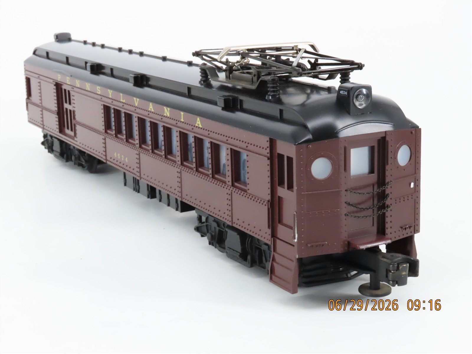 O Gauge 3-Rail Lionel 6-18306 PRR Pennsylvania Commuter Passenger 2-Car Set