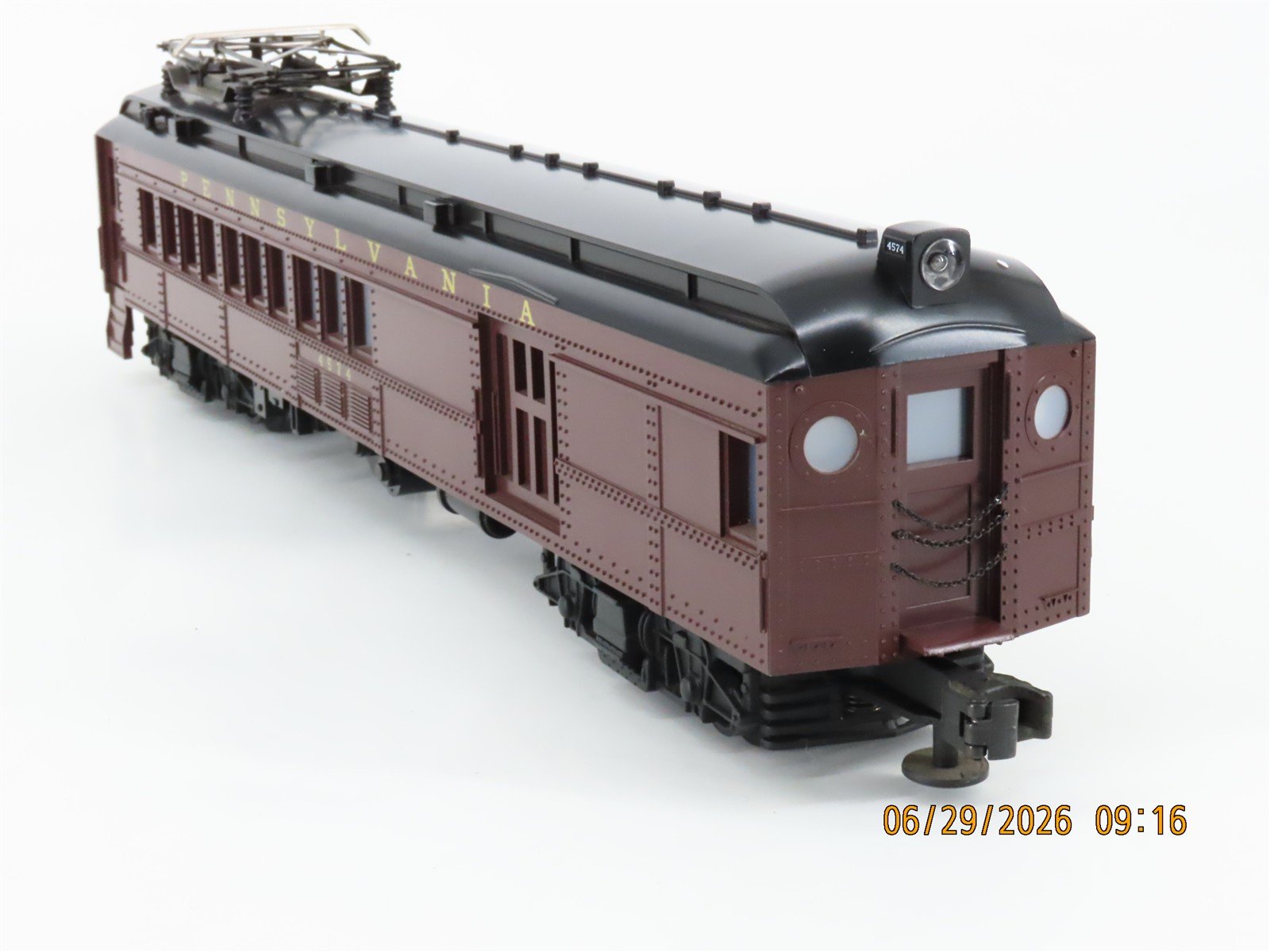 O Gauge 3-Rail Lionel 6-18306 PRR Pennsylvania Commuter Passenger 2-Car Set