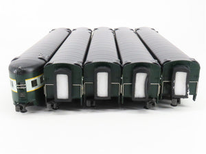 O Gauge 3-Rail MTH 20-6560 Erie 70' Streamlined Passenger 5-Car Set