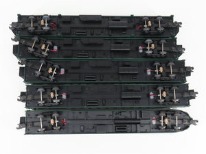O Gauge 3-Rail MTH 20-6560 Erie 70' Streamlined Passenger 5-Car Set