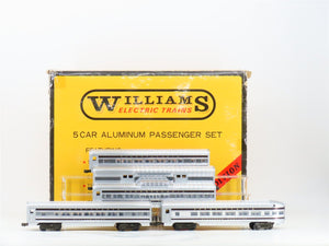 O Gauge 3-Rail Williams 2601 PRR Pennsylvania Aluminum Passenger 5-Car Set