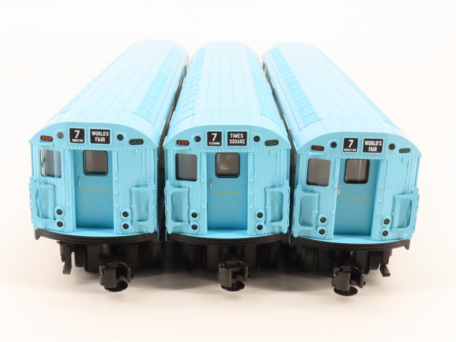 O Gauge 3-Rail MTH RailKing 30-2274-0/3 MTA World's Fair R-36 Subway 6-Car Set