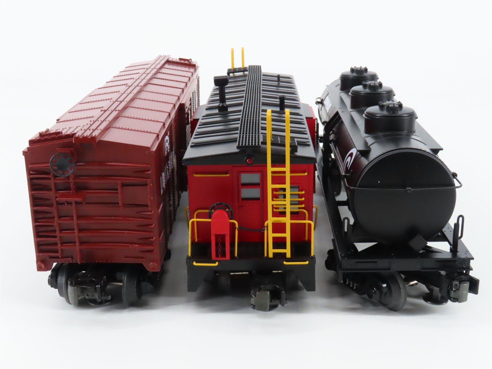 O27 Gauge 3-Rail MTH RailKing 30-7011 CR, ERIE & UP Freight 6-Car Set