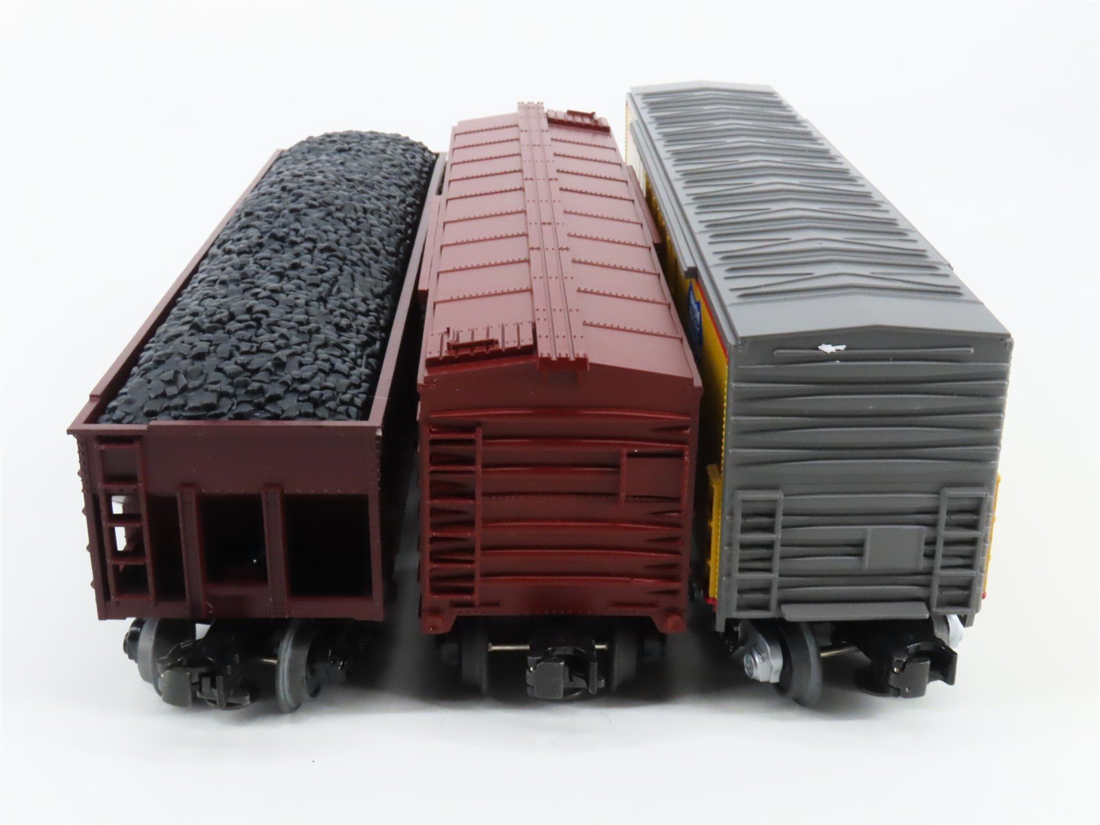 O27 Gauge 3-Rail MTH RailKing 30-7011 CR, ERIE & UP Freight 6-Car Set