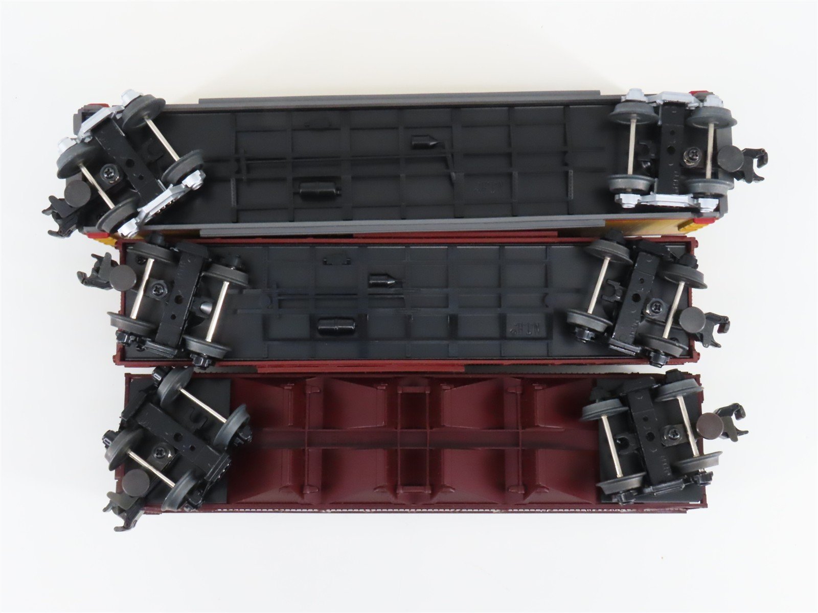 O27 Gauge 3-Rail MTH RailKing 30-7011 CR, ERIE & UP Freight 6-Car Set