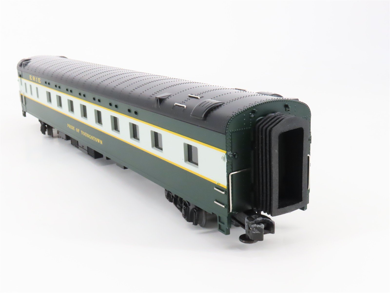 O Gauge 3-Rail MTH 20-6660 Erie Streamlined Sleeper/Diner Passenger Set