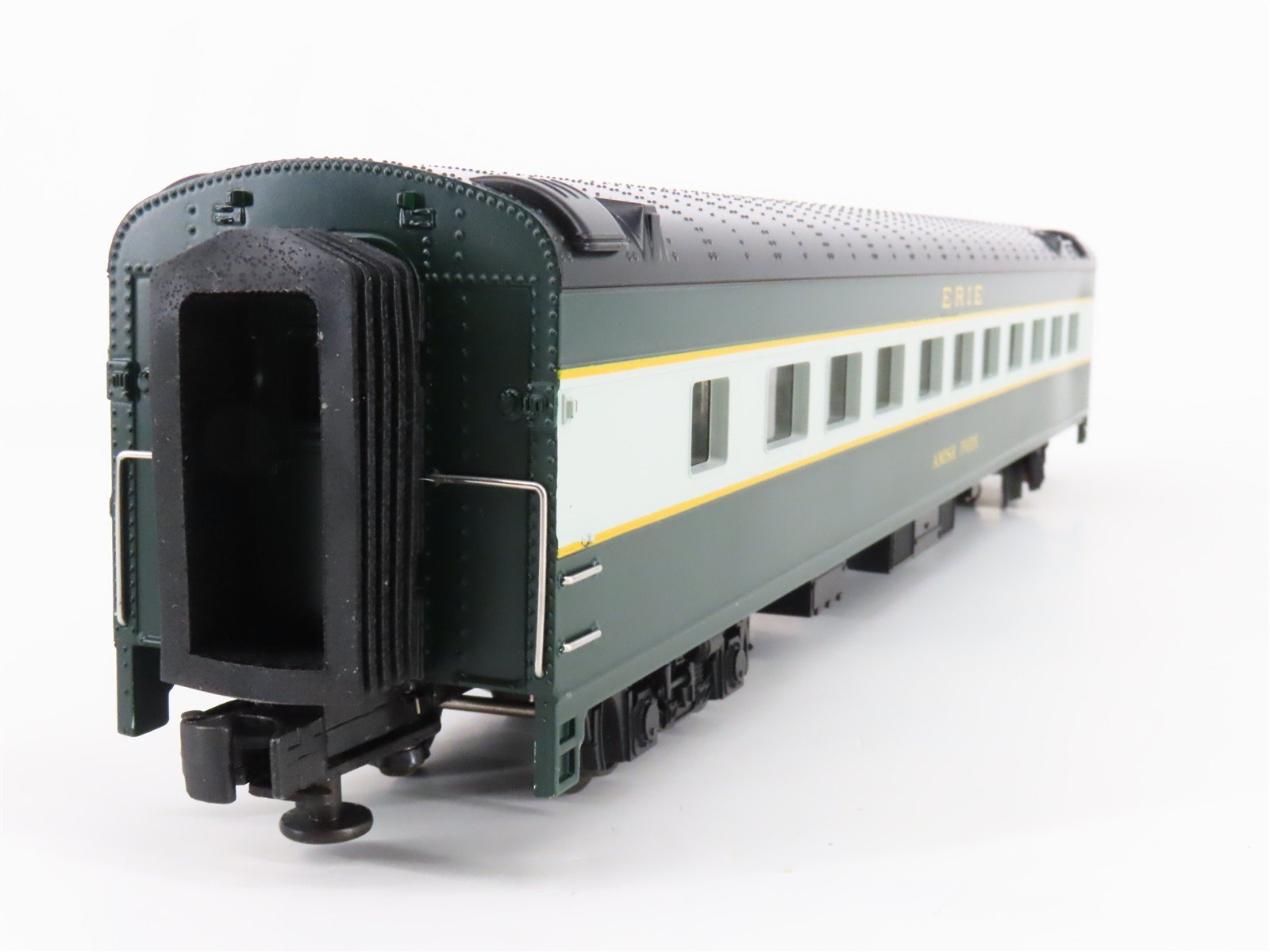 O Gauge 3-Rail MTH 20-6660 Erie Streamlined Sleeper/Diner Passenger Set