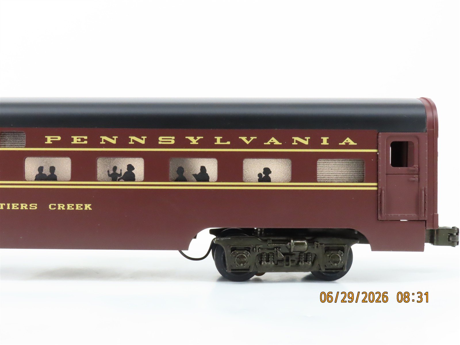 O Gauge 3-Rail MTH MT-6117 PRR Pennsylvania 60' Sleeper/Diner Passenger Cars