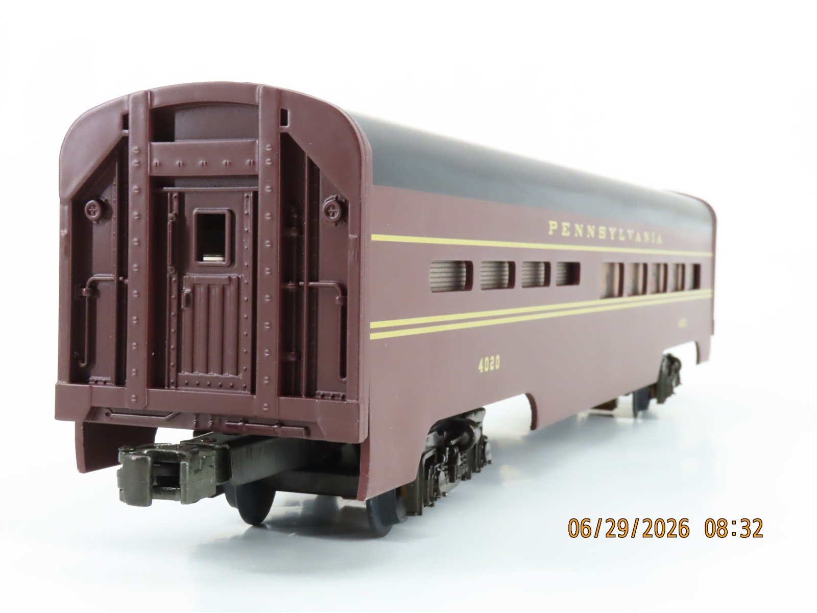 O Gauge 3-Rail MTH MT-6117 PRR Pennsylvania 60' Sleeper/Diner Passenger Cars
