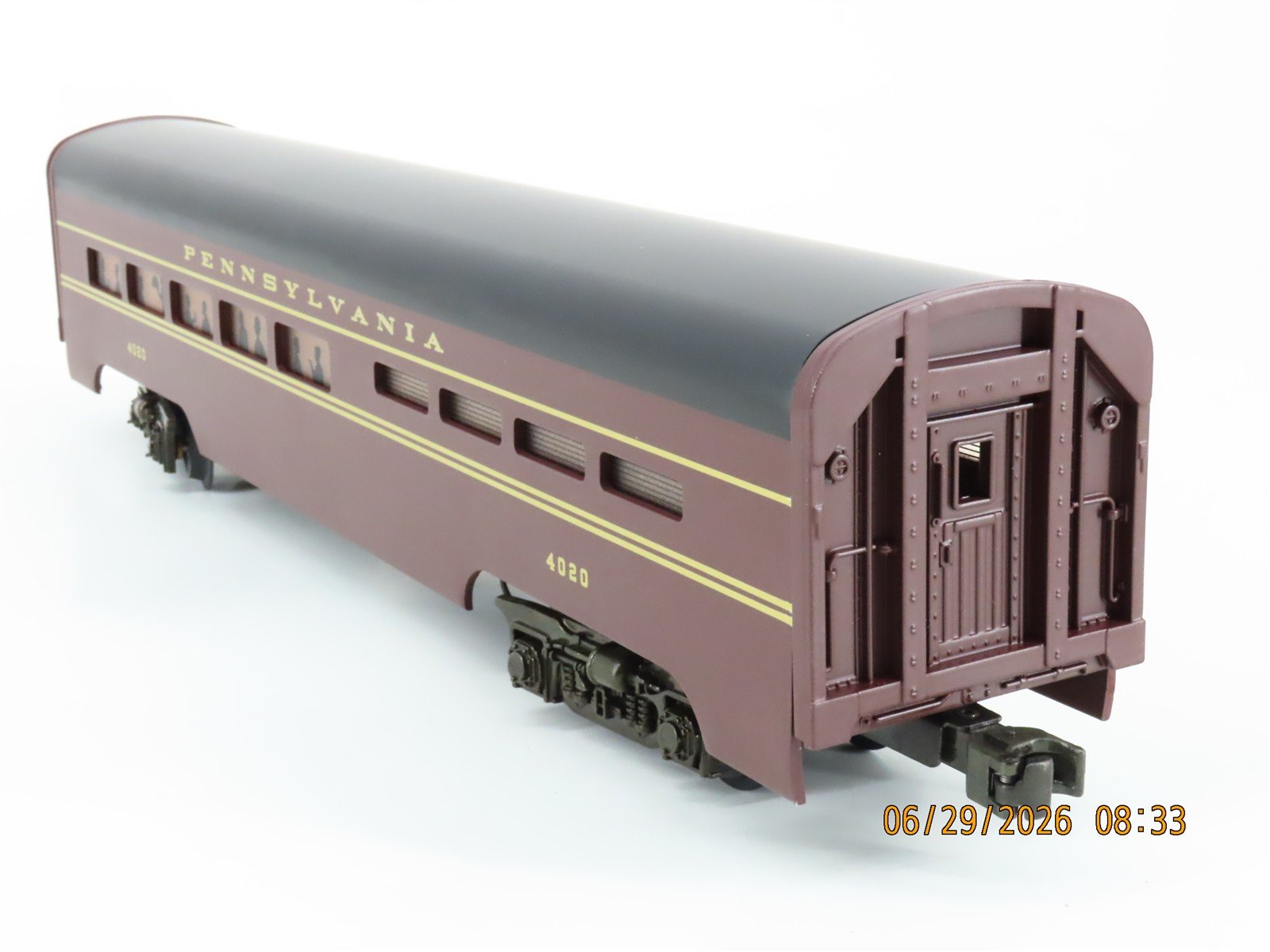 O Gauge 3-Rail MTH MT-6117 PRR Pennsylvania 60' Sleeper/Diner Passenger Cars