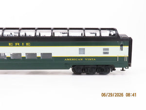 O Gauge 3-Rail MTH 20-6760 Erie Vista Dome Passenger Car 2-Pack