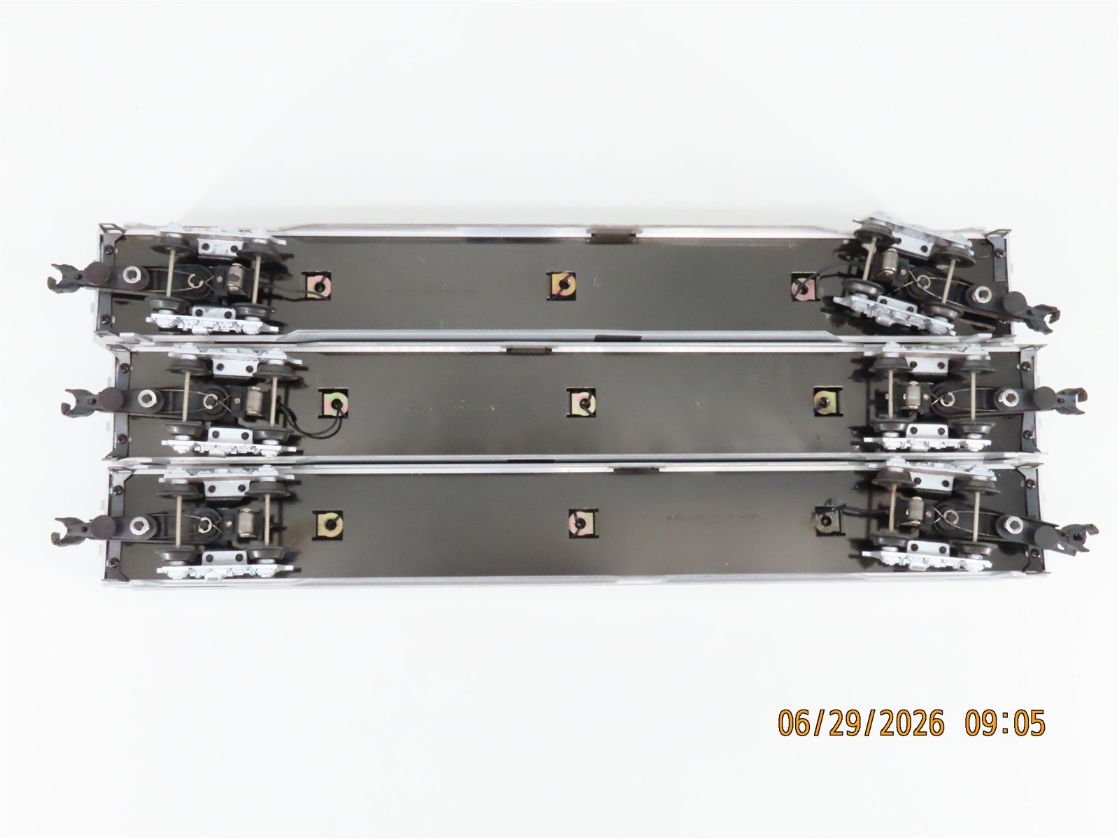 O Gauge 3-Rail Williams Amtrak Superliner Passenger Car 6-Pack