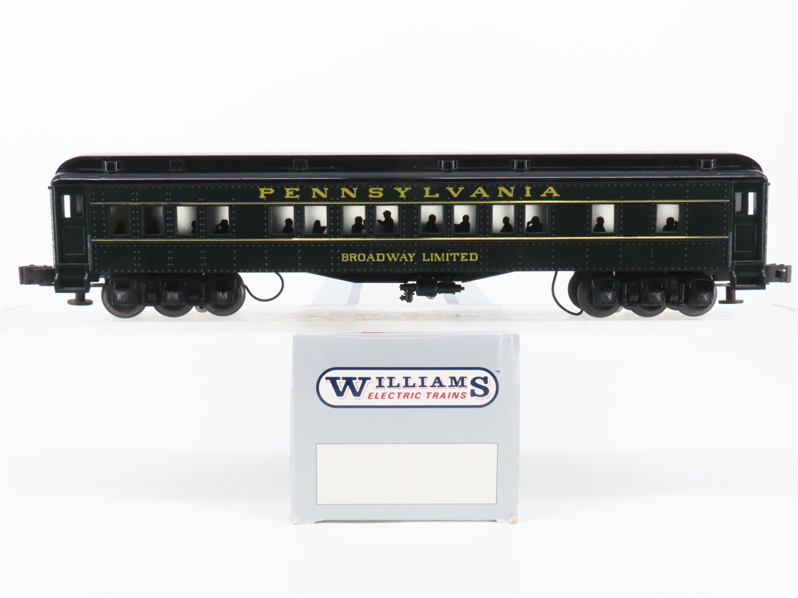 O Gauge 3-Rail Williams PRR Broadway Limited Madison Coach Passenger Car No#