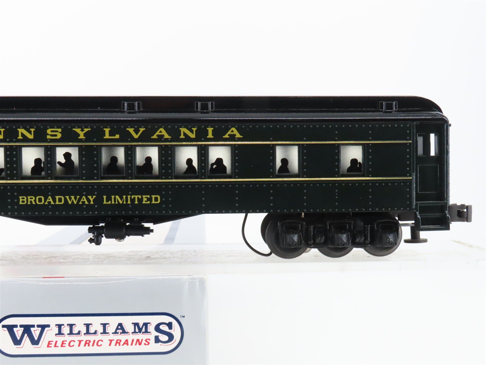 O Gauge 3-Rail Williams PRR Broadway Limited Madison Coach Passenger Car No#