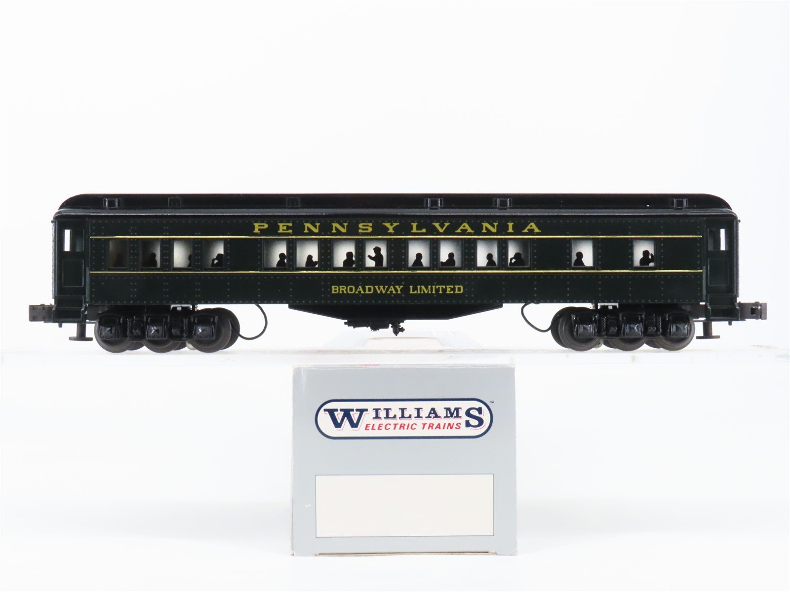 O Gauge 3-Rail Williams PRR Broadway Limited Madison Coach Passenger Car No#