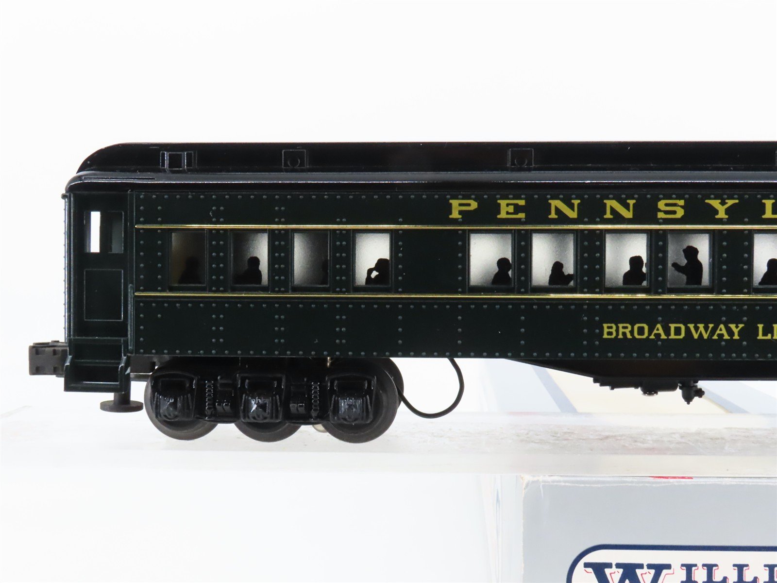 O Gauge 3-Rail Williams PRR Broadway Limited Madison Coach Passenger Car No#