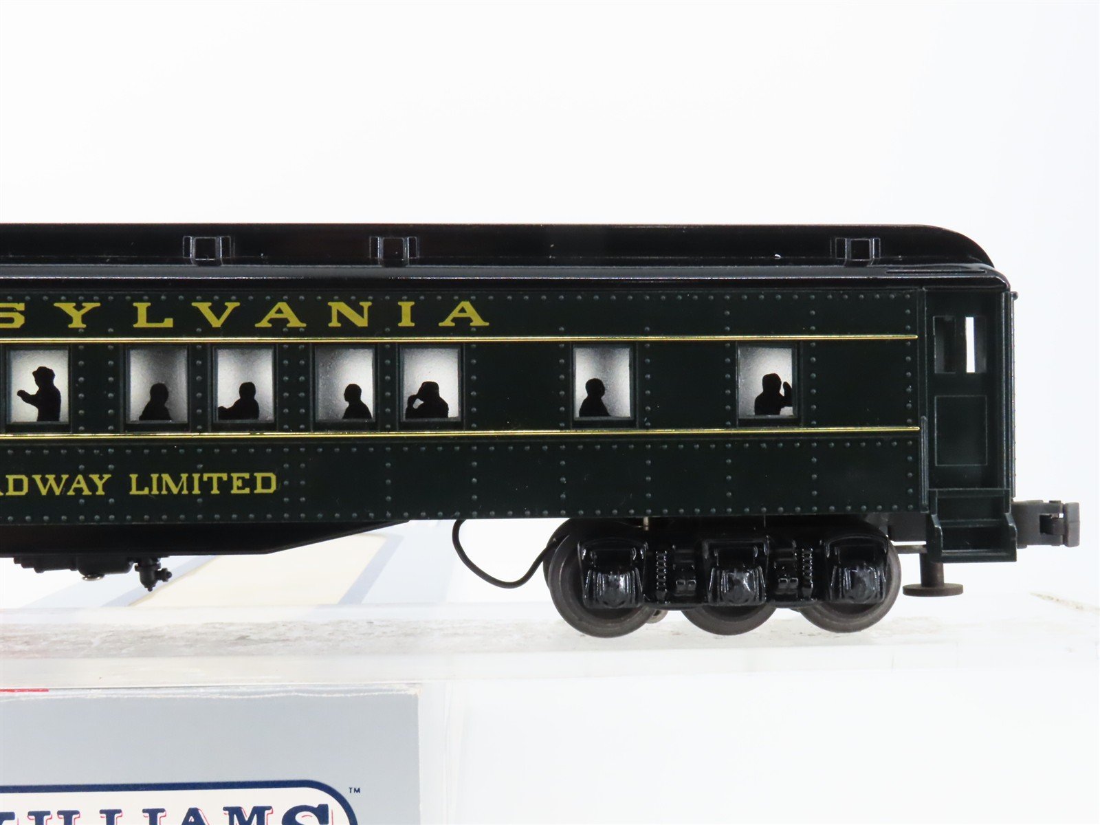 O Gauge 3-Rail Williams PRR Broadway Limited Madison Coach Passenger Car No#