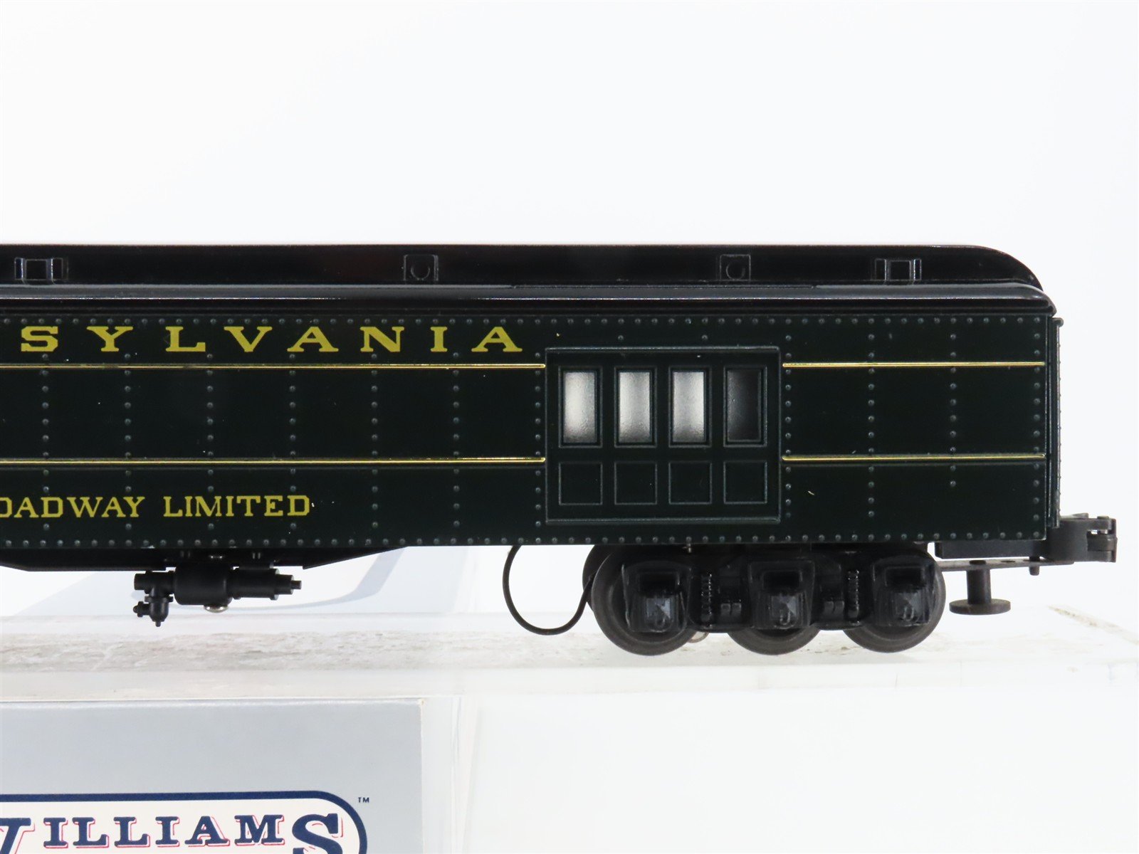 O Gauge 3-Rail Williams PRR Broadway Limited Madison Baggage Passenger Car No#