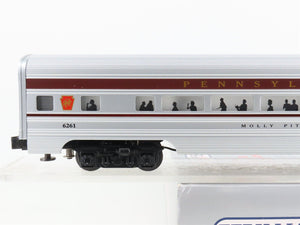 O 3-Rail Williams LL730 PRR Luxury Liner 60' Aluminum Diner Passenger #6261