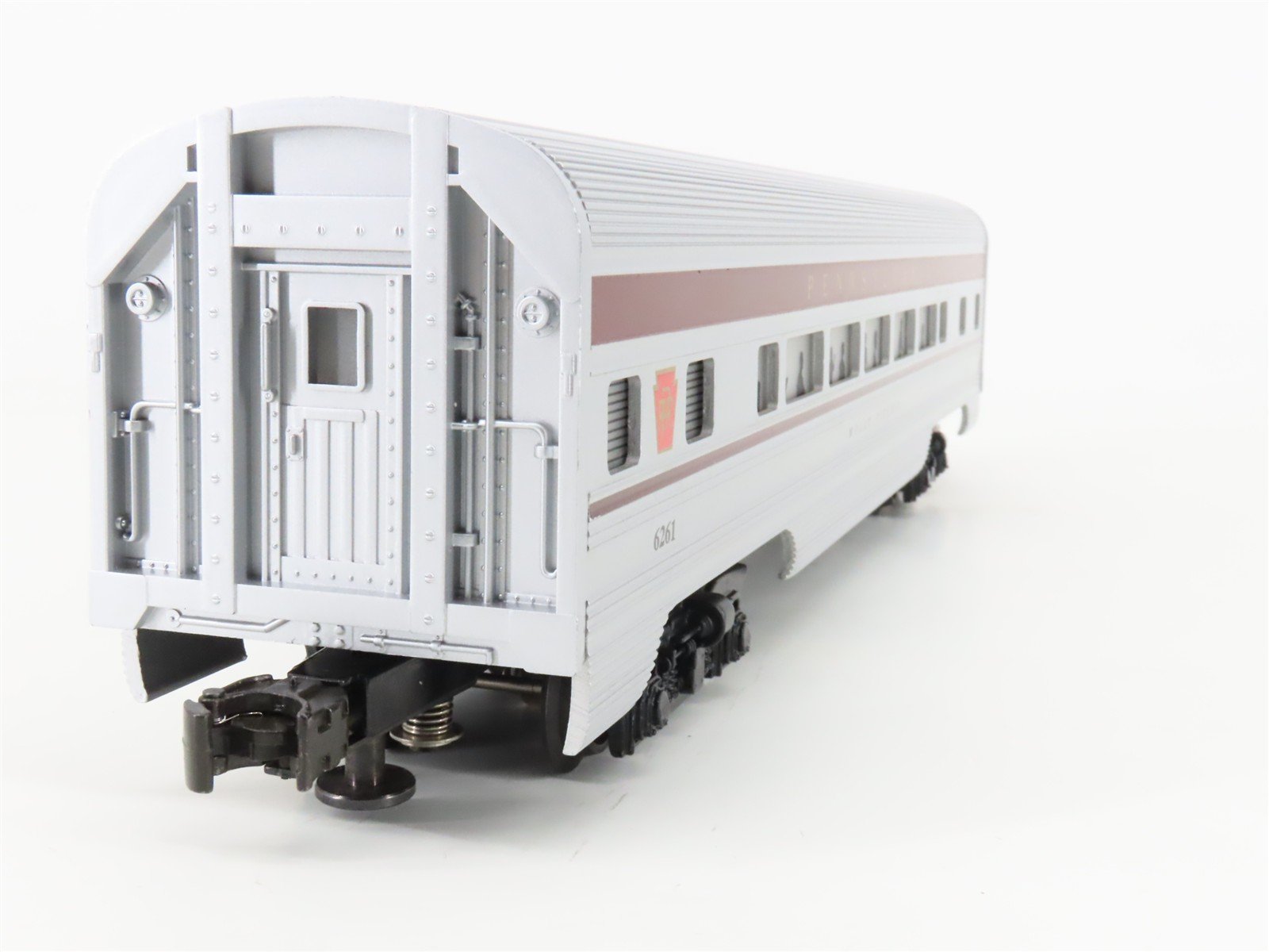 O 3-Rail Williams LL730 PRR Luxury Liner 60' Aluminum Diner Passenger #6261