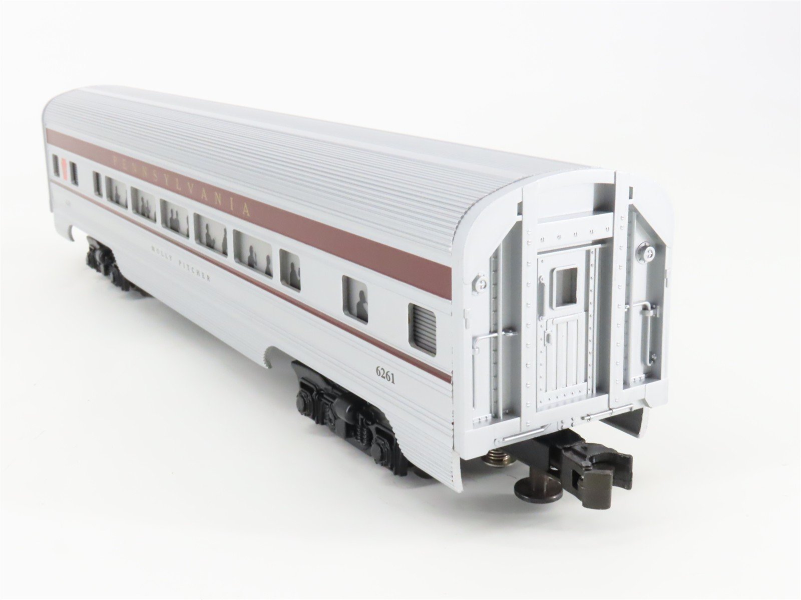 O 3-Rail Williams LL730 PRR Luxury Liner 60' Aluminum Diner Passenger #6261