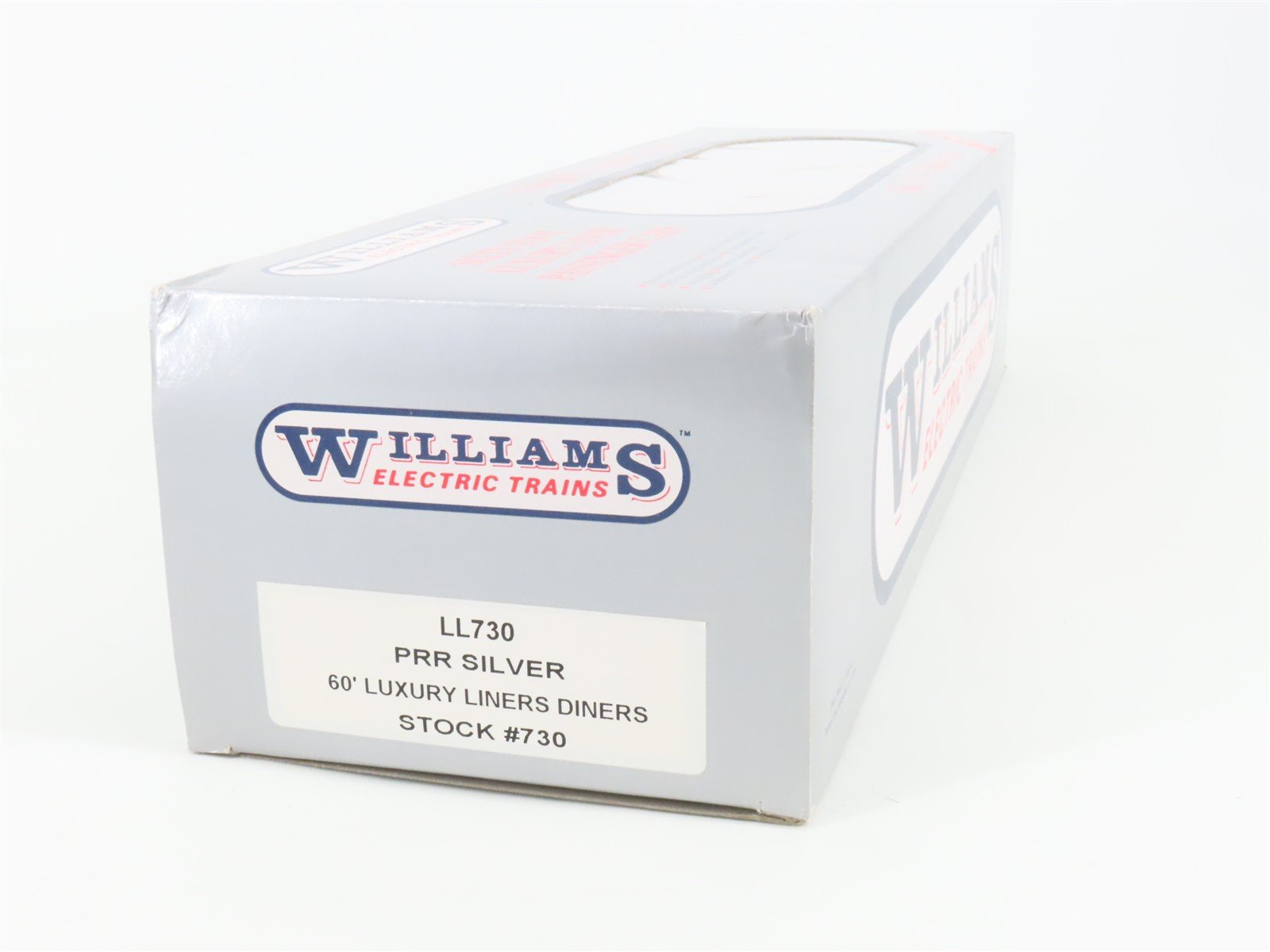 O 3-Rail Williams LL730 PRR Luxury Liner 60' Aluminum Diner Passenger #6261