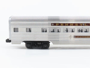 O Gauge 3-Rail Lionel PRR Pennsylvania Aluminum Sleeper Passenger Car #2533
