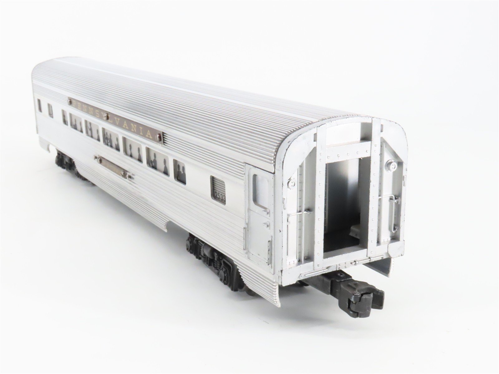 O Gauge 3-Rail Lionel PRR Pennsylvania Aluminum Sleeper Passenger Car #2533