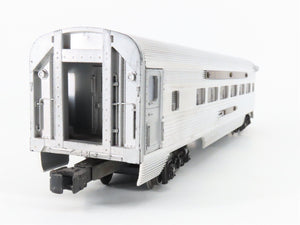 O Gauge 3-Rail Lionel PRR Pennsylvania Aluminum Observation Passenger Car #2531