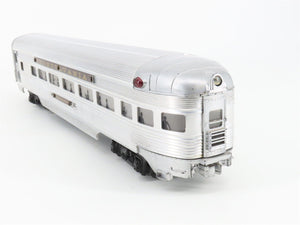 O Gauge 3-Rail Lionel PRR Pennsylvania Aluminum Observation Passenger Car #2531