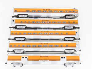 O Gauge 3-Rail Weaver Aluminum D&RGW Rio Grande Passenger 5-Car Set