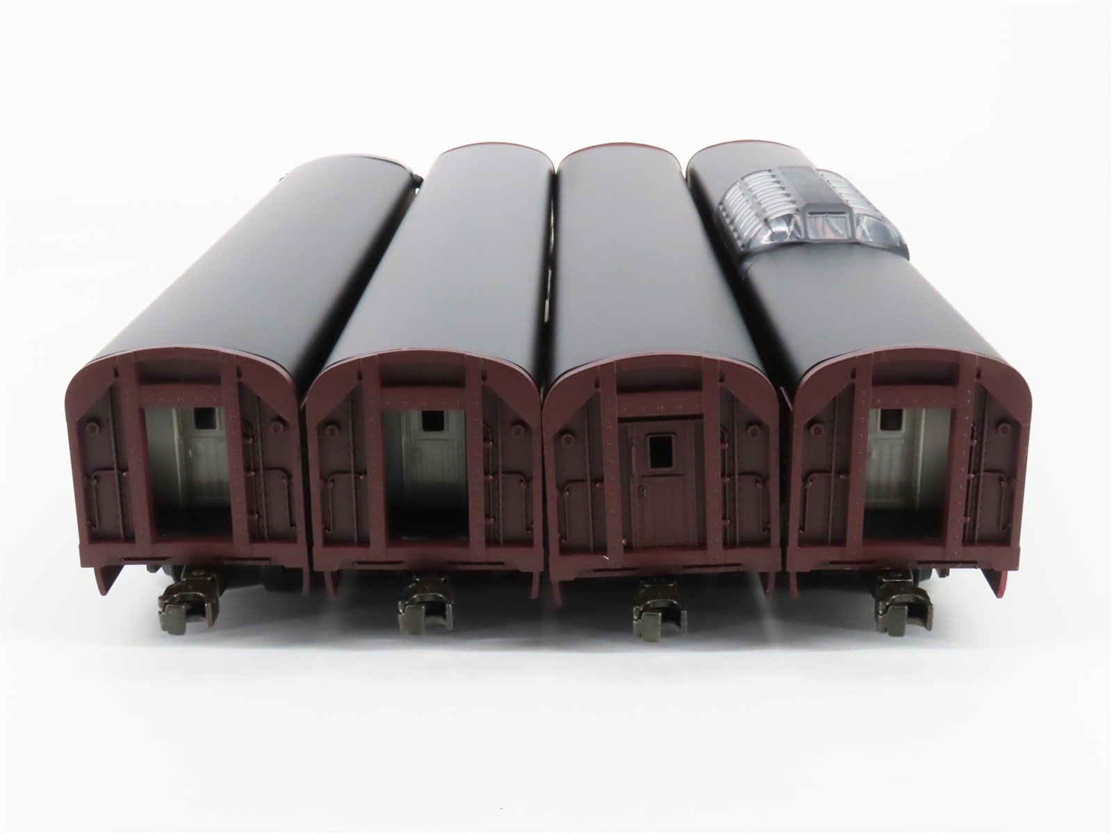 O Gauge 3-Rail MTH MT-6017 PRR Pennsylvania Aluminum Passenger 4-Car Set