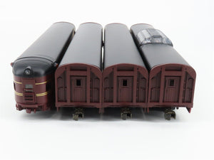 O Gauge 3-Rail MTH MT-6017 PRR Pennsylvania Aluminum Passenger 4-Car Set
