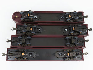 O Gauge 3-Rail MTH MT-6017 PRR Pennsylvania Aluminum Passenger 4-Car Set